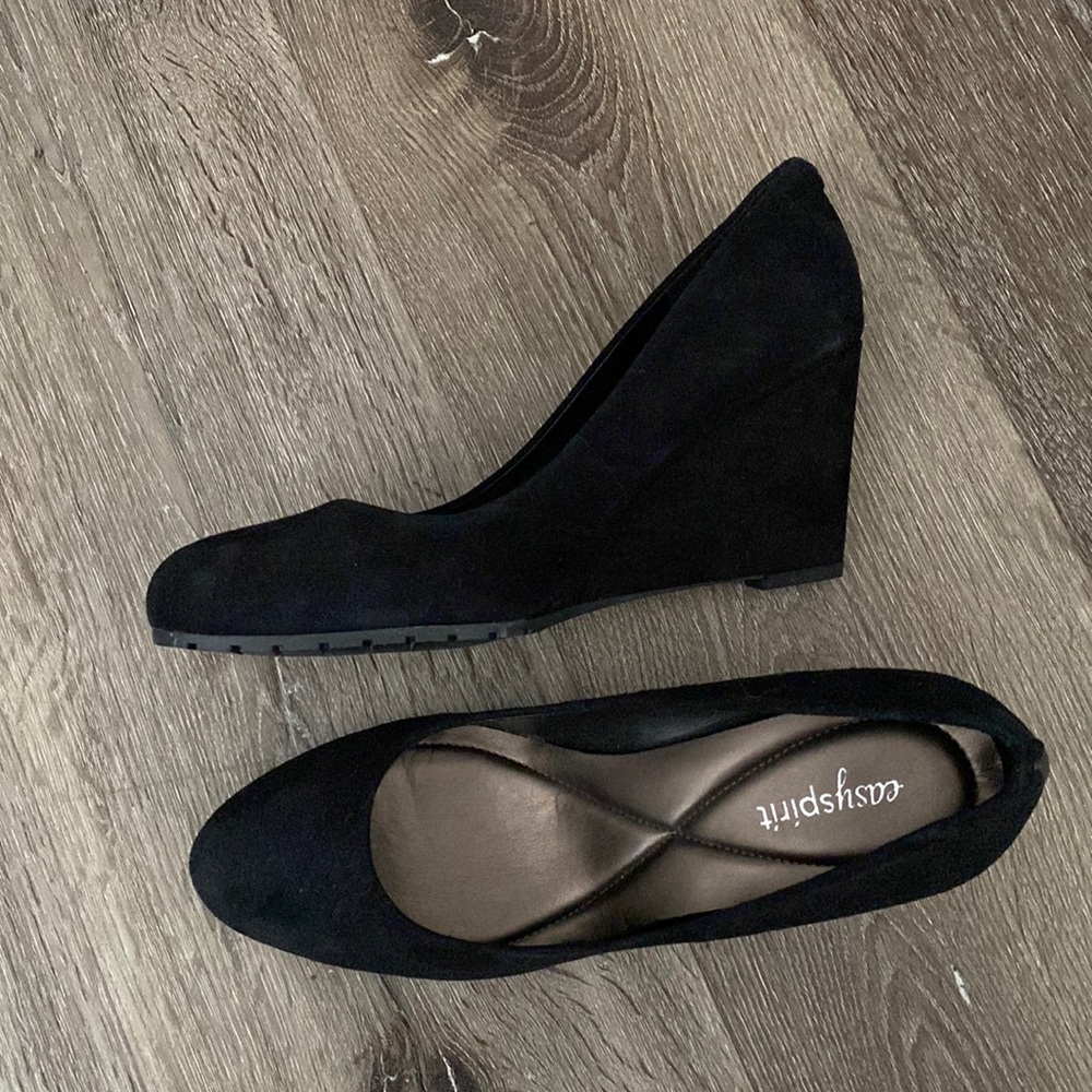 Wedged heels
